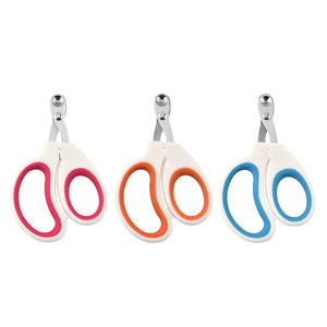 Pet Nail Clippers – red orange & blue