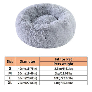 Calming Donut Pet Bed 