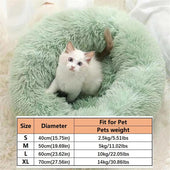 Calming Donut Pet Bed 