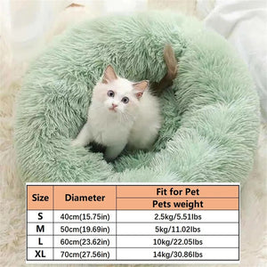 Calming Donut Pet Bed 