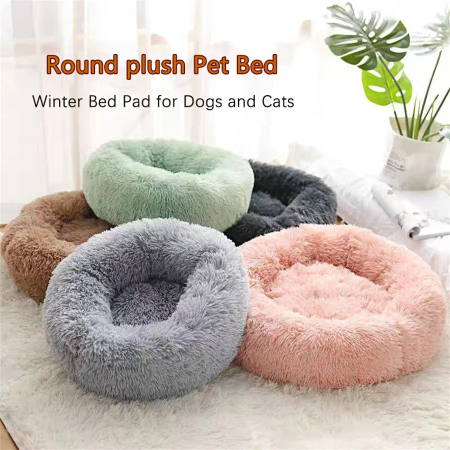 Calming Donut Pet Bed 