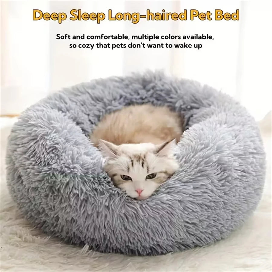 Calming Donut Pet Bed 