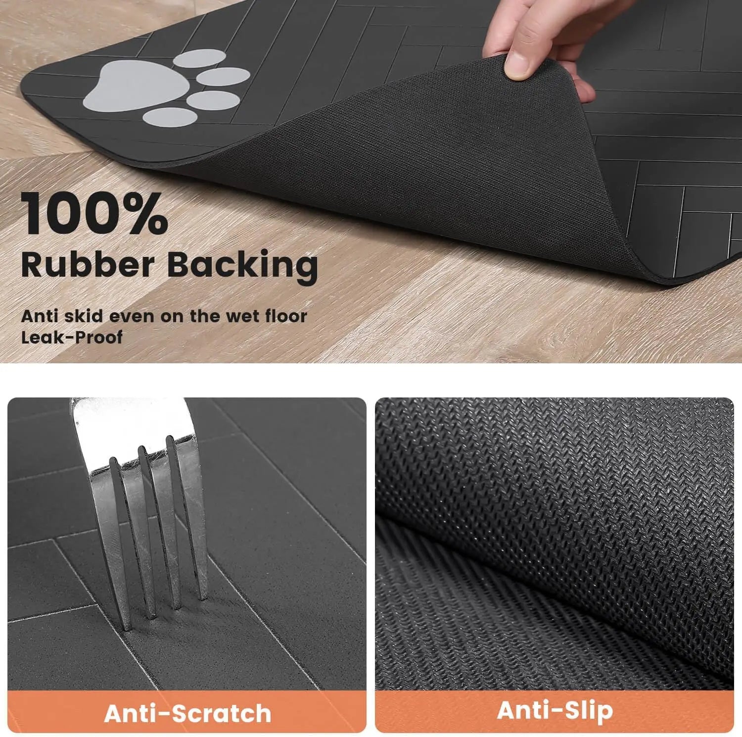 absorbent pet feeding mat- 