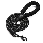 Reflective Dog Leash- Black