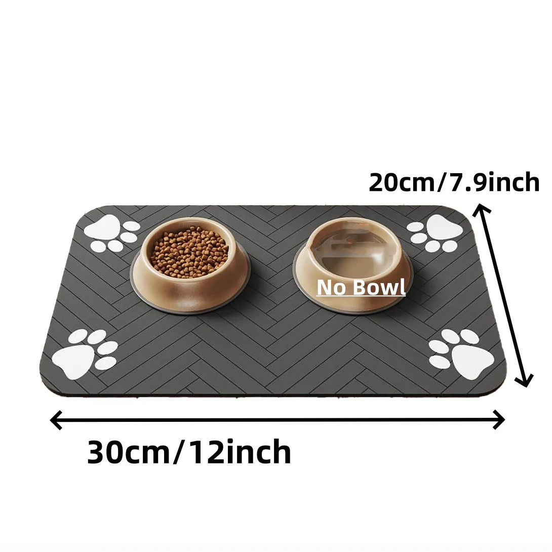 absorbent pet feeding mat- 