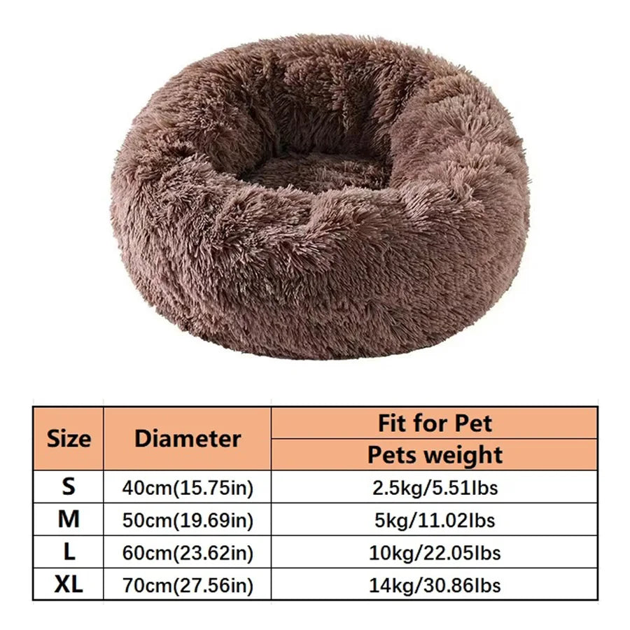 Calming Donut Pet Bed 