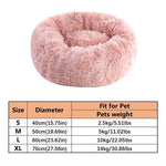 Calming Donut Pet Bed 