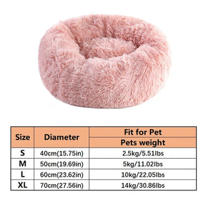 Calming Donut Pet Bed 