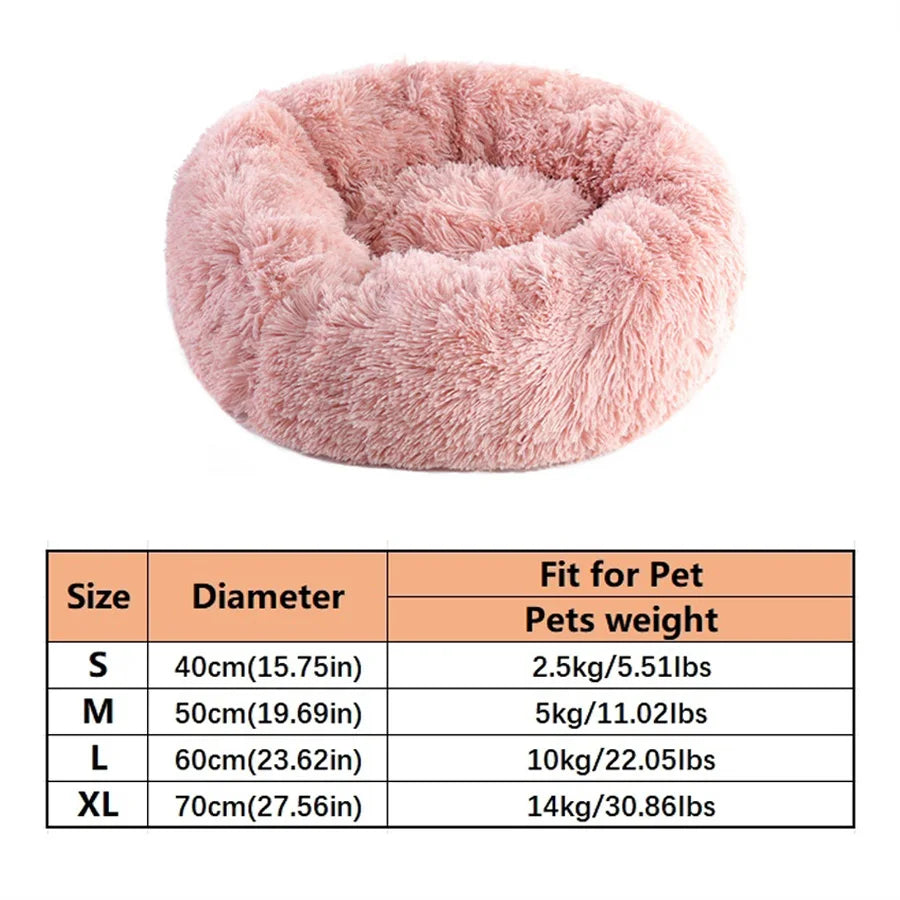Calming Donut Pet Bed 