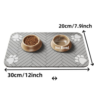 absorbent pet feeding mat- 